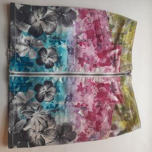 Divided H&M  Watercolor Skirt.